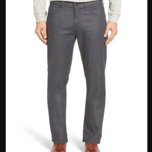 7 For All Man Kind Men's Dark Gray Austyn Relaxed Fit Straight Leg Jeans W38xL34